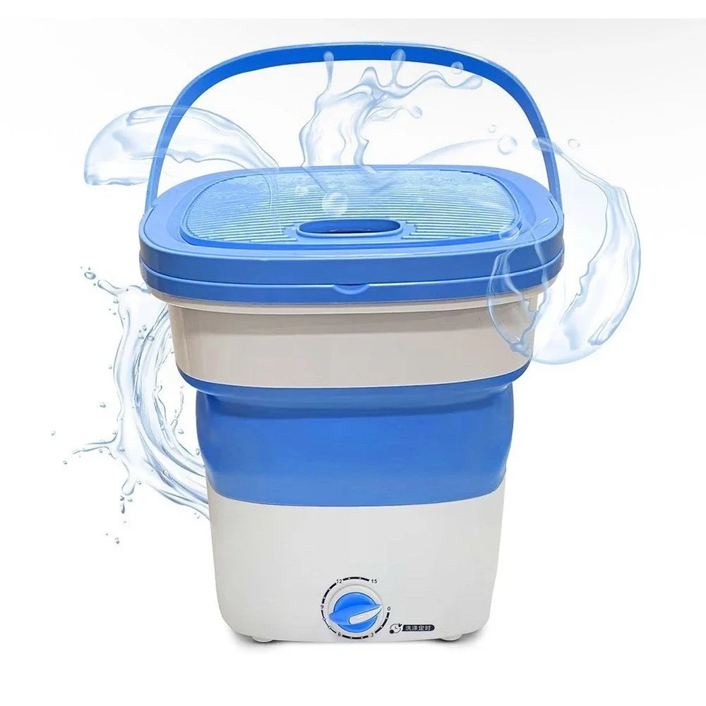 Pyle Pure Clean Foldable Mini Washing Machine – Portable & Lightweight